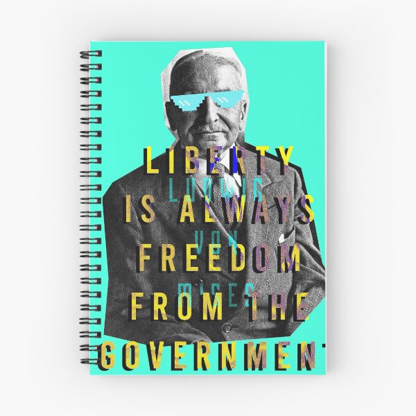 Aperçu de l'œuvre Liberté Mises créée et vendue par apoliticus.