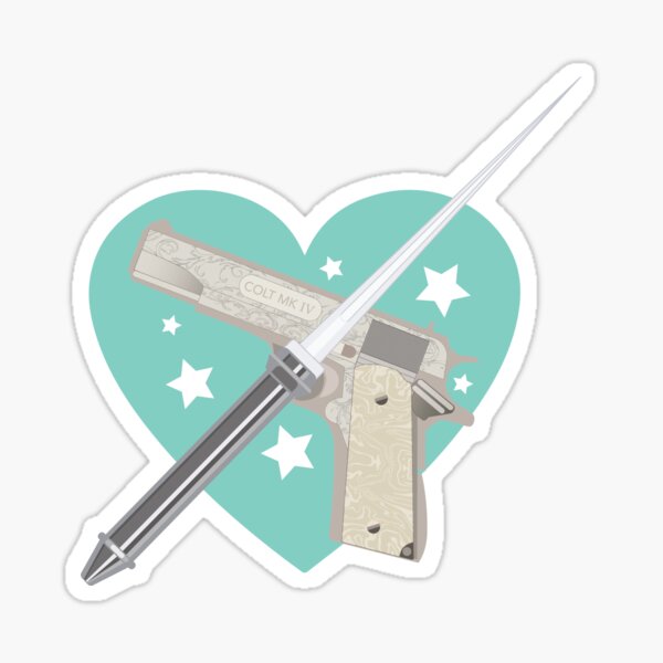 Destiel Weapons Sticker