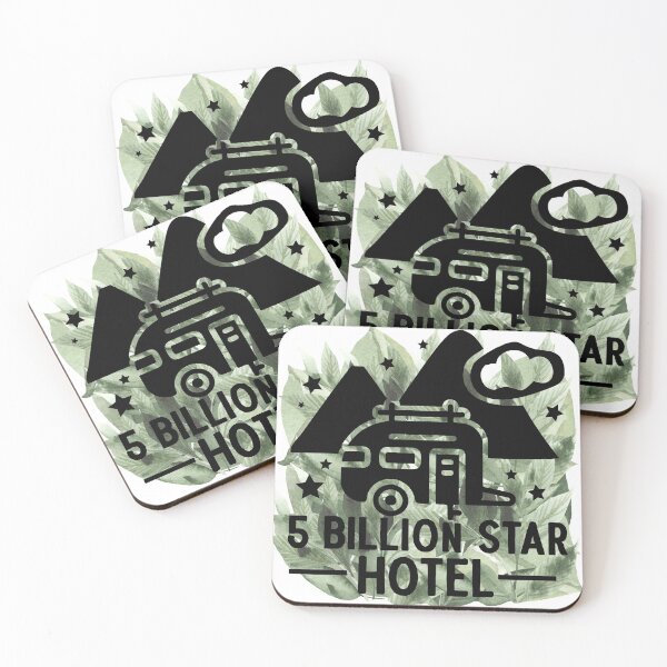 The Camping Life Coasters (Set of 4)