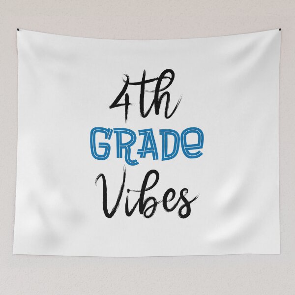 Item preview, Fourth Grade Vibes Teacher Gifts Blue designed and sold by MysticMagpie.