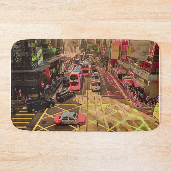 Item preview, Hong Kong crosswalk designed and sold by imagine-ai.