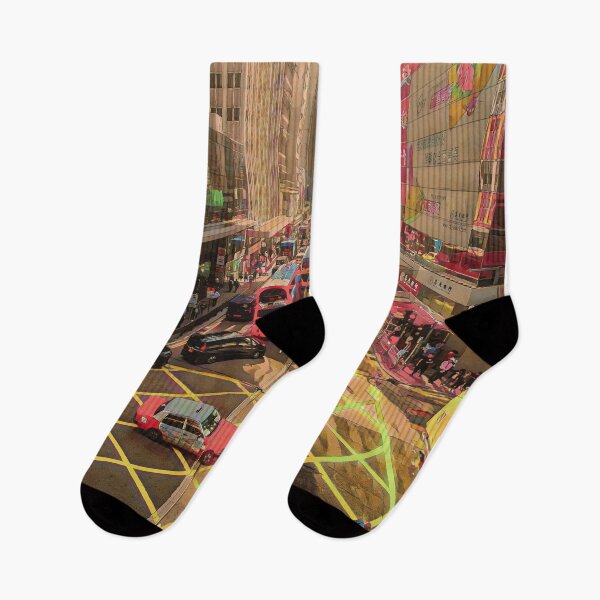 Item preview, Hong Kong crosswalk designed and sold by imagine-ai.