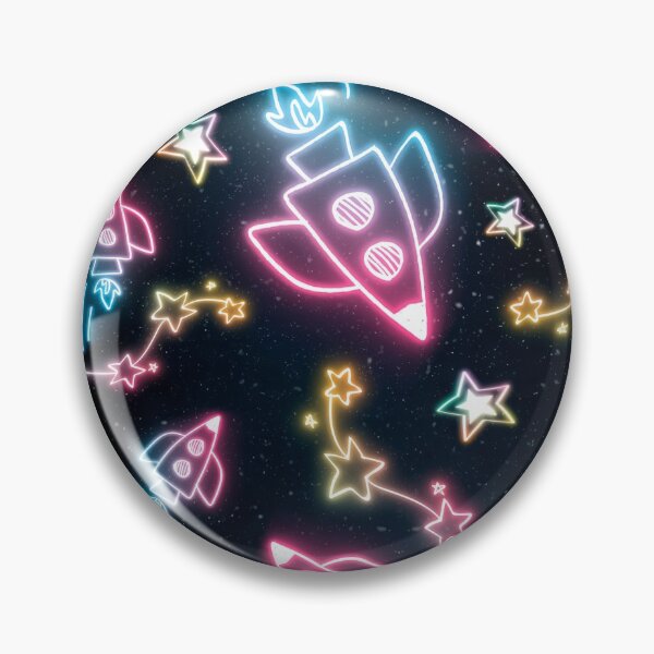 Item preview, Neon Rockets T shirt designed and sold by Duxt.
