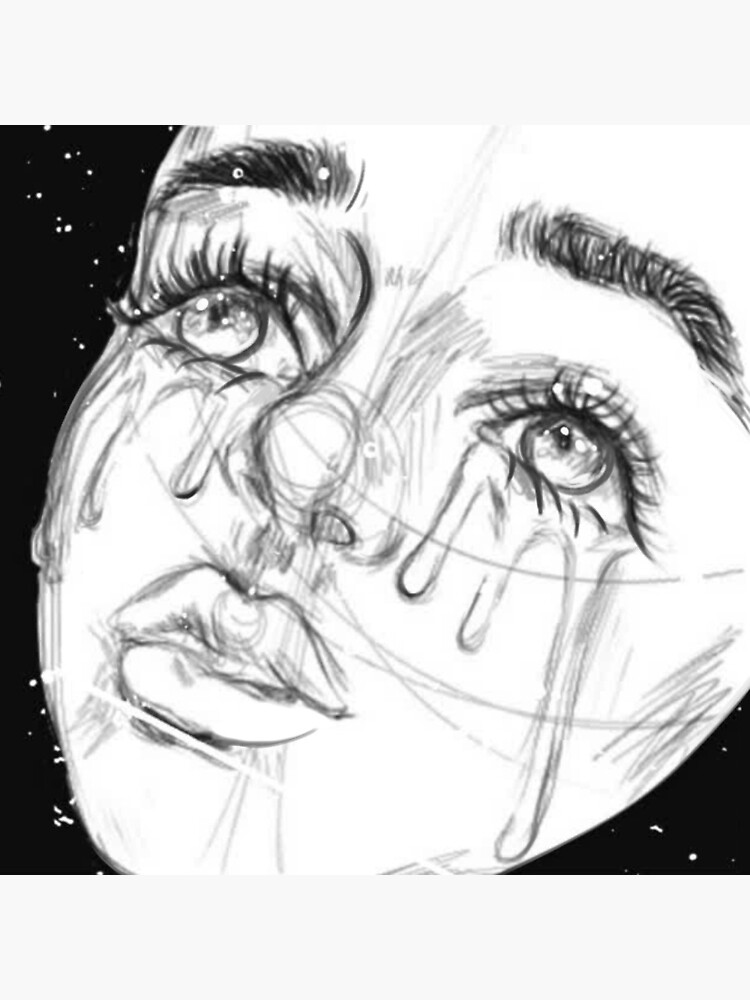 Sad Girl. Sketch Image & Photo (Free Trial) | Bigstock