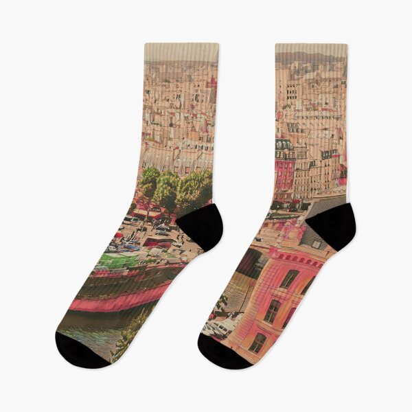 Item preview, Paris cloudy day with a view designed and sold by imagine-ai.