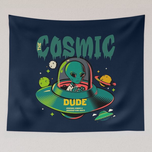 Item preview, The Cosmic Dude designed and sold by adamtepl.