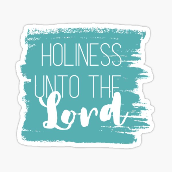 Item preview, Holiness Unto the Lord designed and sold by Nazarenegirl.