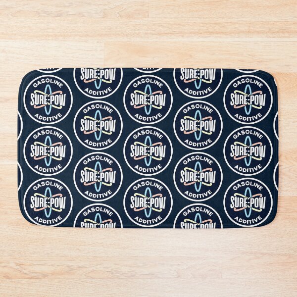 Item preview, Sure-Pow Gasoline Additive (Redesigned - Dark Blue) designed and sold by Justin Ellis.