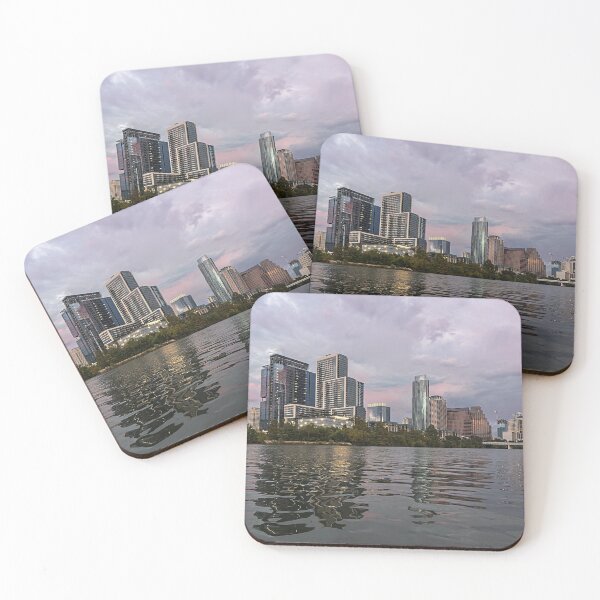 Item preview, horizonte de austin centro de la ciudad frente al mar puesta de sol texas designed and sold by Piper-Deals.