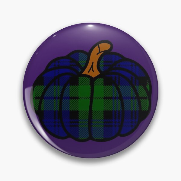 Item preview, Campbell Tartan Halloween Pumpkin. designed and sold by NineSevenFour.