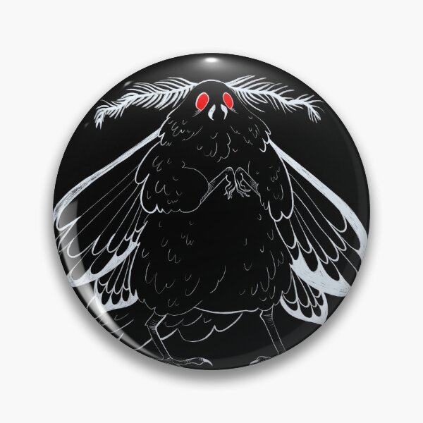 Item preview, Mothman Cryptid Monster designed and sold by Howlish.