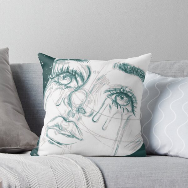 Item preview, Blue Crying Girl Sketch  designed and sold by Cloudlilies.