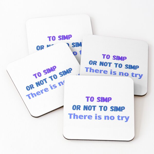 Item preview, To simp or not to simp designed and sold by Reecethebeast.