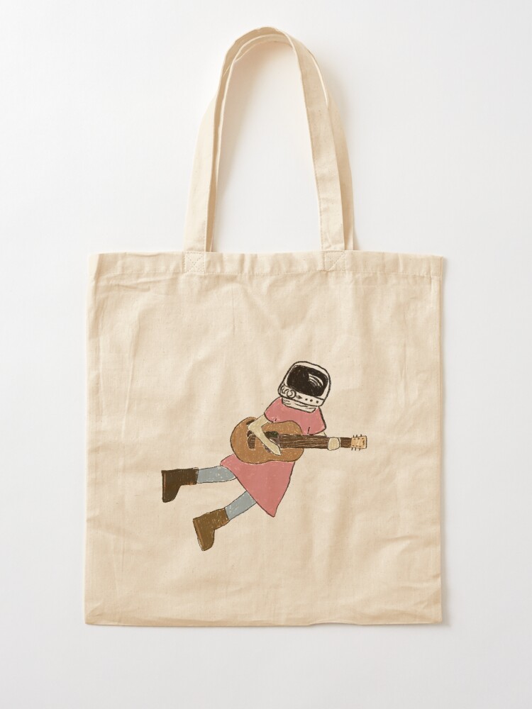 Thumbnail 2 of 5, Tote Bag, Astronaut Girl designed and sold by laurynmmusic.