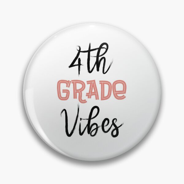 Item preview, Fourth Grade Vibes Teacher Gifts Pink designed and sold by MysticMagpie.