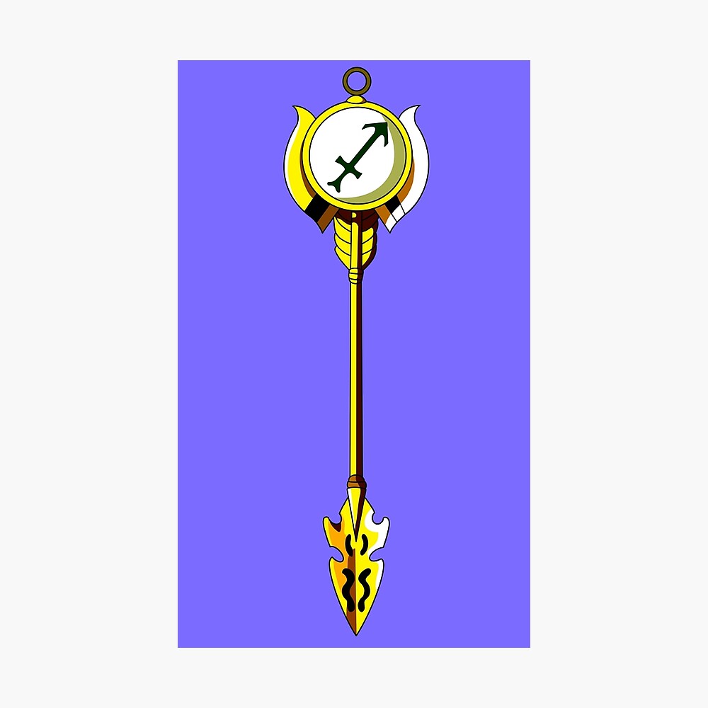 Sagittarius Key Fairy Tail Poster By Cear The Baka Redbubble