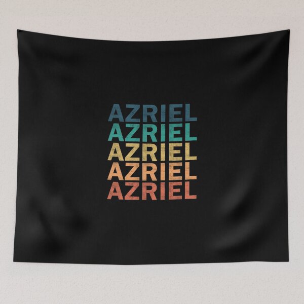 Item preview, Azriel Name T Shirt - Azriel Vintage Retro Azriel Name Gift Item Tee designed and sold by cattontawn.