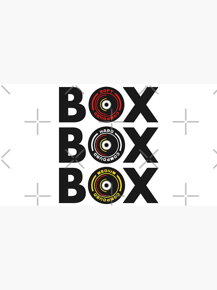Box Box Box Infographic F1 Tyre Compound Design by davidspeed