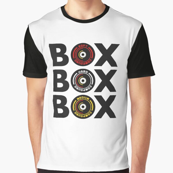 Artikel-Vorschau von Box Box Box Infografik F1-Reifenmischungsdesign, designt und verkauft von David Speed Design.