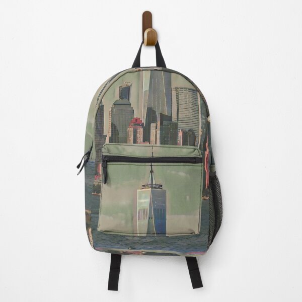 Item preview, New York City skyline afternoon designed and sold by imagine-ai.