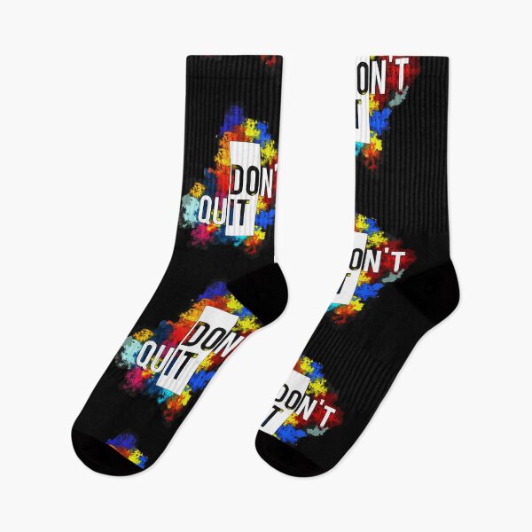 Item preview, Don't quit colorful designed and sold by MXanwar.