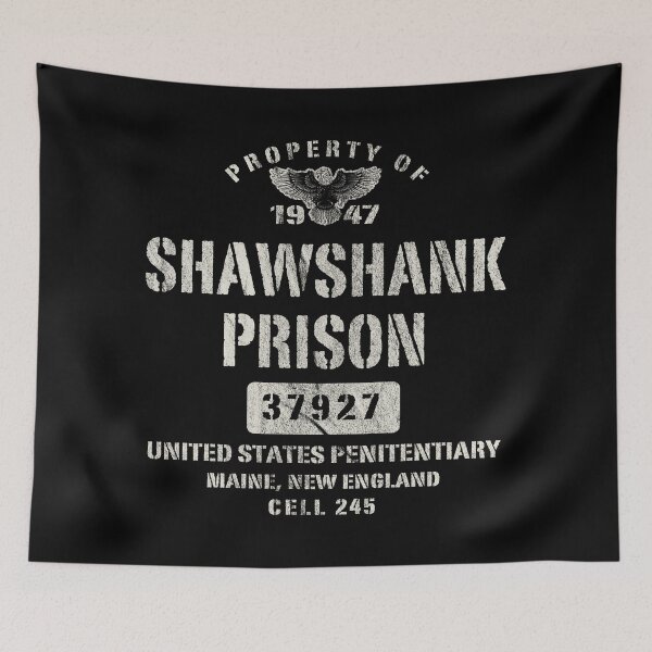 Item preview, Property Of Shawshank Prison designed and sold by Alema Art.