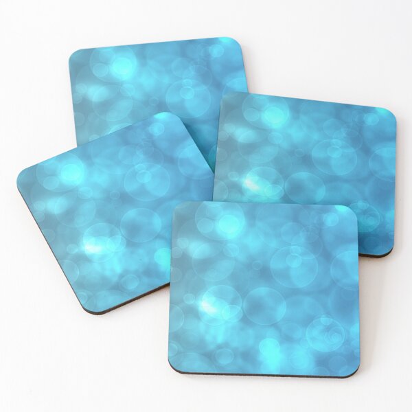 Item preview, Beautiful Blue Bokeh Pattern designed and sold by CherryDamzel.