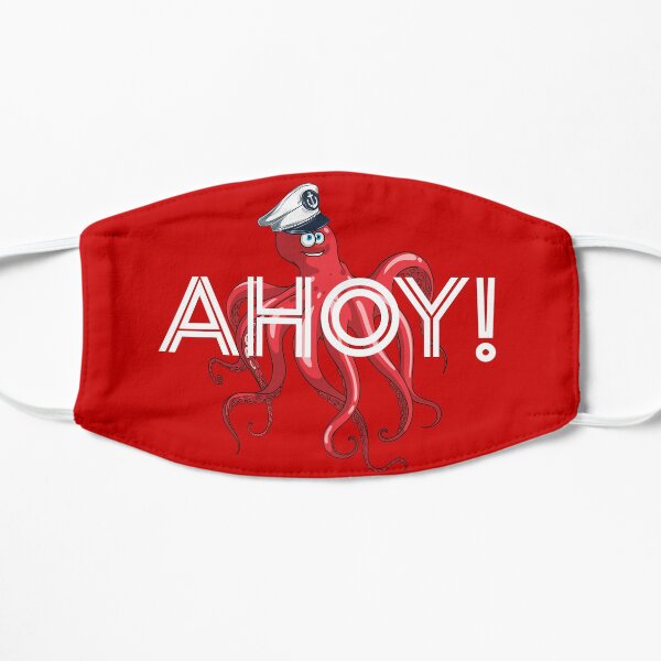 AHOY! Octopus - Cruise Ship Flat Mask