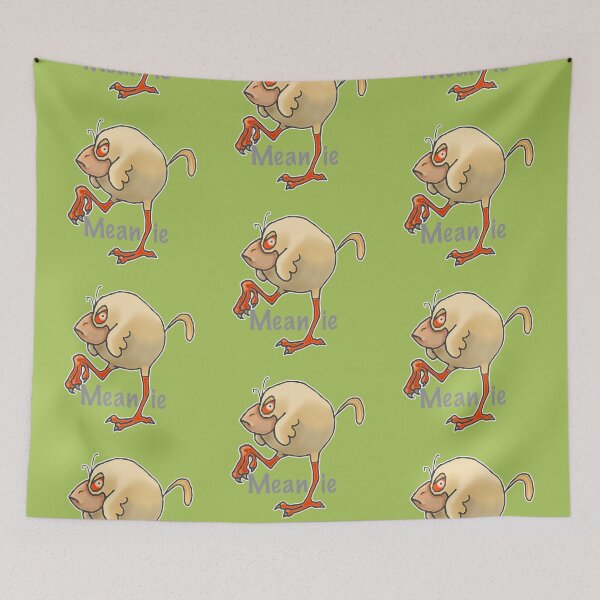 Item preview, Meanie Chick Green designed and sold by artistdiat.