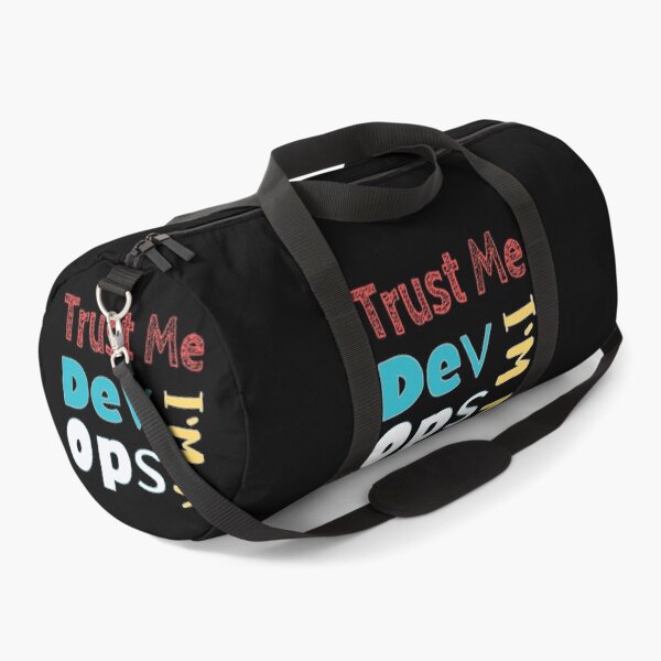 Item preview, Trust Me I am a DevOps -  black background Colorful Fonts designed and sold by IrinchiDE.
