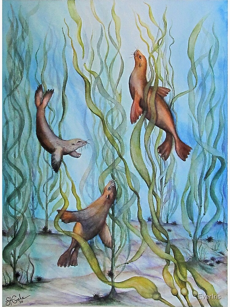 Discover The Kelp Forest Premium Matte Vertical Poster