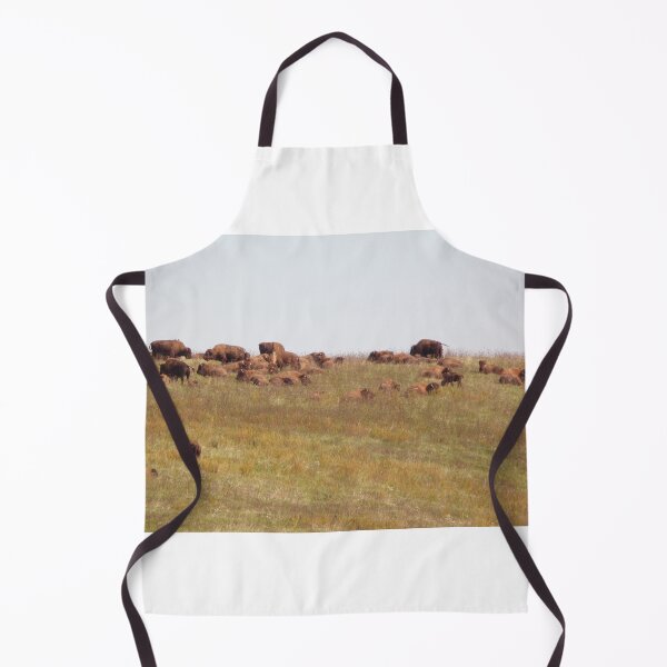 Item preview, Buffaloes at the Wilds Zoo in Ohio in the fall designed and sold by AlicesArtistry.