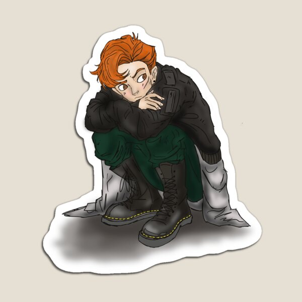 Item preview, Anxious teen in docs  designed and sold by faolansforge.
