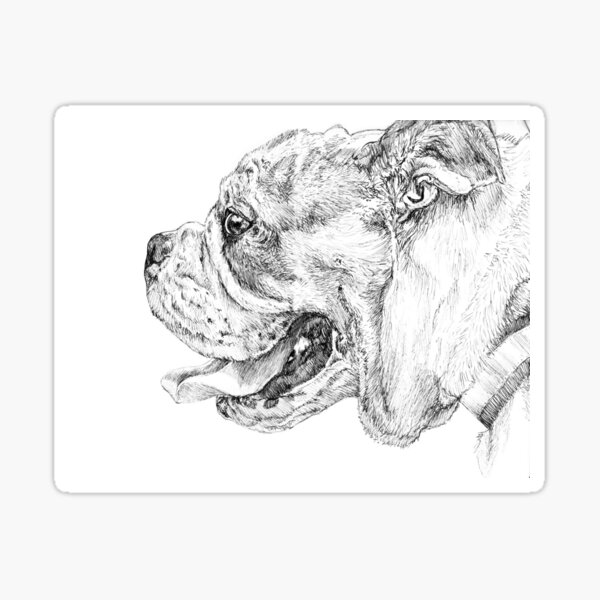 Ink Dog Sticker