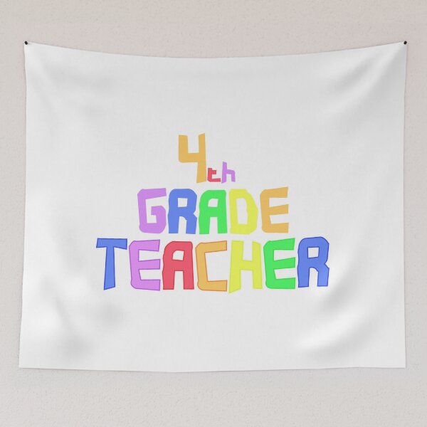 Item preview, Fourth Grade Teacher designed and sold by HACOshop.