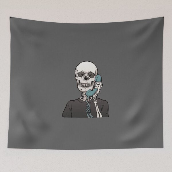 Item preview, badminton calling- funny skull- skull skeleton calling designed and sold by nasani.