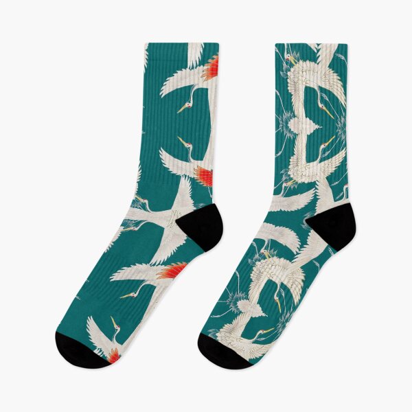 Item preview, Flying Cranes in a Green Sky designed and sold by AntiquusForma.