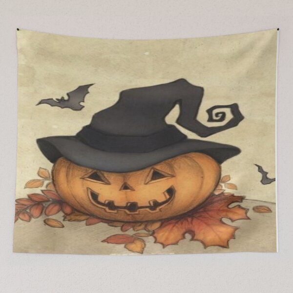 Item preview, Cute scary pumpkin designed and sold by Mayuri Juyal.