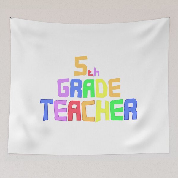 Item preview, Fifth Grade Teacher designed and sold by HACOshop.