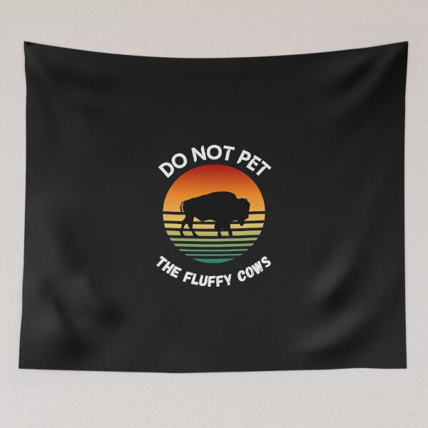 Item preview, Do not pet the fluffy cows designed and sold by Strale25kv.