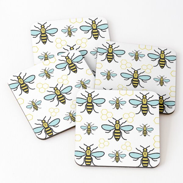Item preview, Manchester Worker Bee Pattern designed and sold by HeffDesigns.