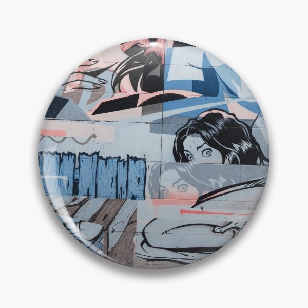 Item preview, Graffiti edited in peach and blue designed and sold by maribrandt.