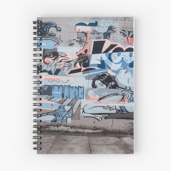 Artikelvorschau, Peach and blue Grafitti entworfen und verkauft von maribrandt.