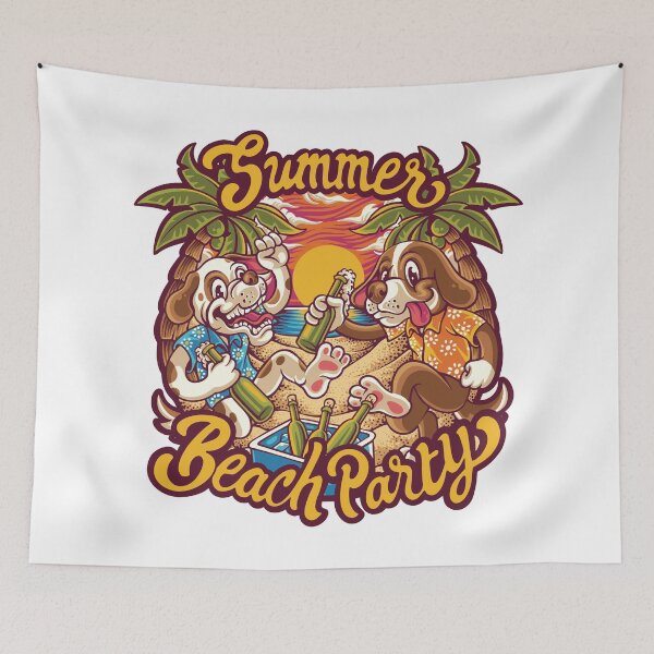 Item preview, Summer Beach Party designed and sold by Vector Scout Lab.