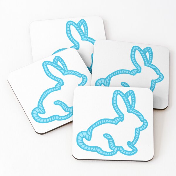 Item preview, Blue Rope Bunny Design  designed and sold by PolyKinkyQueer.