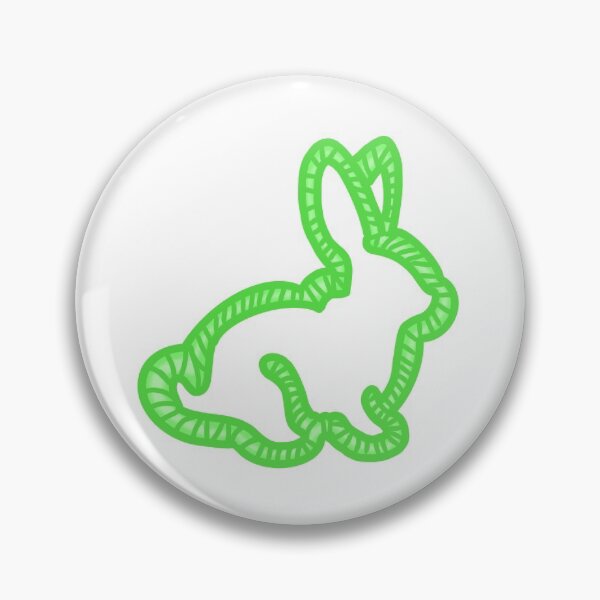 Item preview, Green Rope Bunny Design  designed and sold by PolyKinkyQueer.