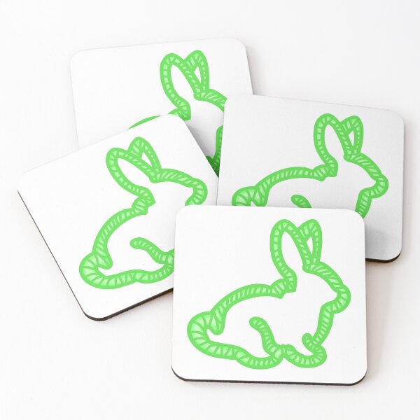 Item preview, Green Rope Bunny Design  designed and sold by PolyKinkyQueer.