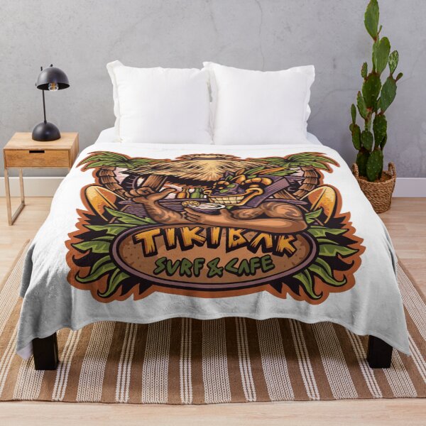 Item preview, Tiki Bar Surf And Cafe designed and sold by Vector Scout Lab.