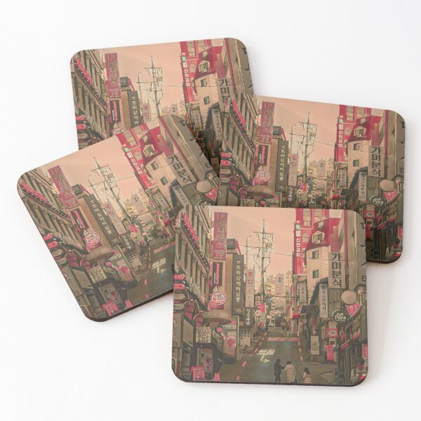 Item preview, Seoul sunset designed and sold by imagine-ai.
