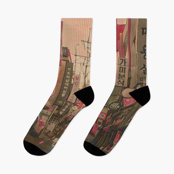 Item preview, Seoul sunset designed and sold by imagine-ai.